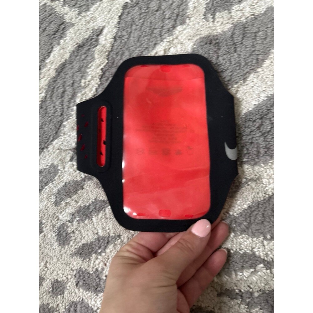 Orange and Black Nike Arm Band Phone Holder